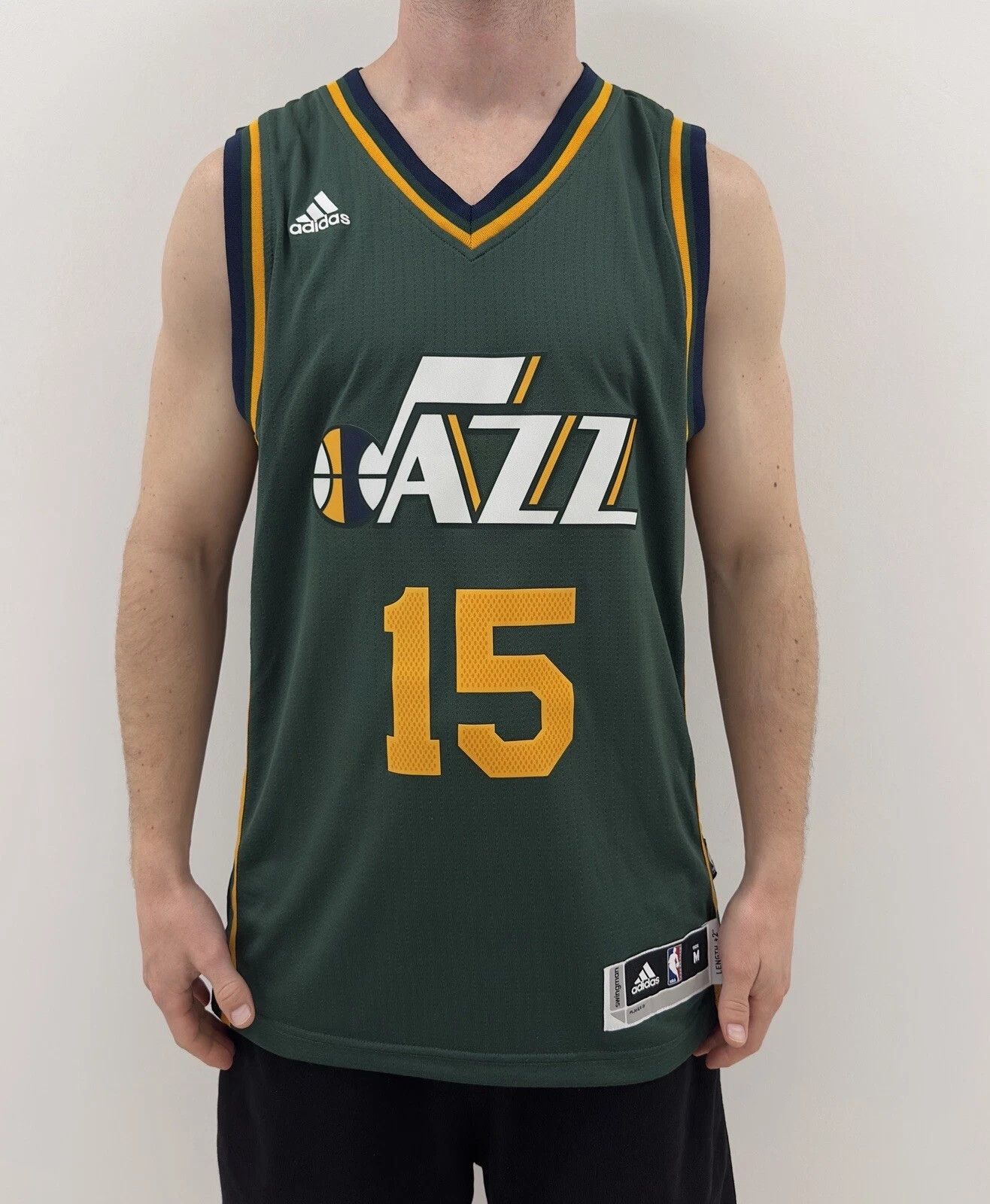 Adidas Swingman Derrick Favors Utah Jazz NBA Shirt Basketball Size US M / EU 48-50 / 2 - 1 Thumbnail