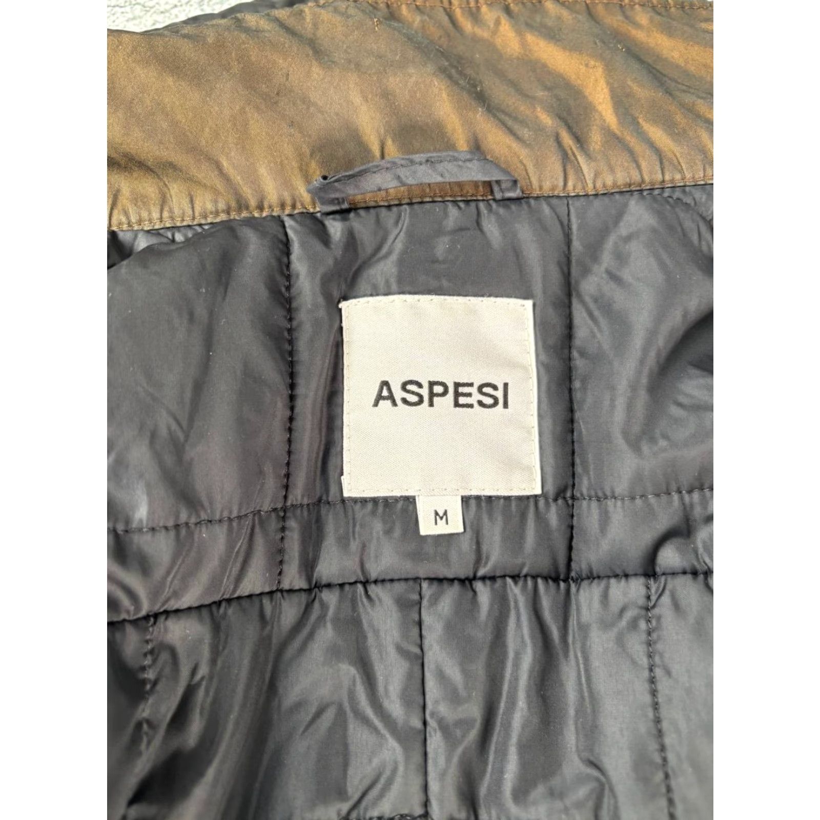 Aspesi Aspesi Jacket Womens Padded Brown Polyester Long Sleeve Pockets Zip Blazer M Size M / US 6-8 / IT 42-44 - 3 Thumbnail