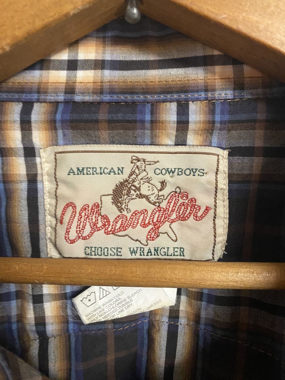 Wrangler Wrangler Western Button Up Size US M / EU 48-50 / 2 - 2 Thumbnail