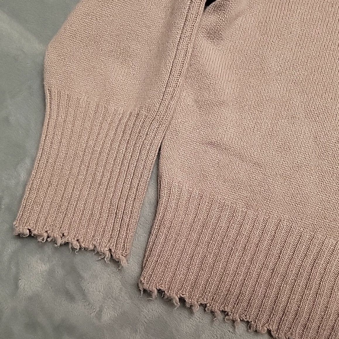 Allsaints AllSaints Sweater Womens M Pink Crew Neck Knit Wool Cashmere Casual Size M / US 6-8 / IT 42-44 - 2 Thumbnail