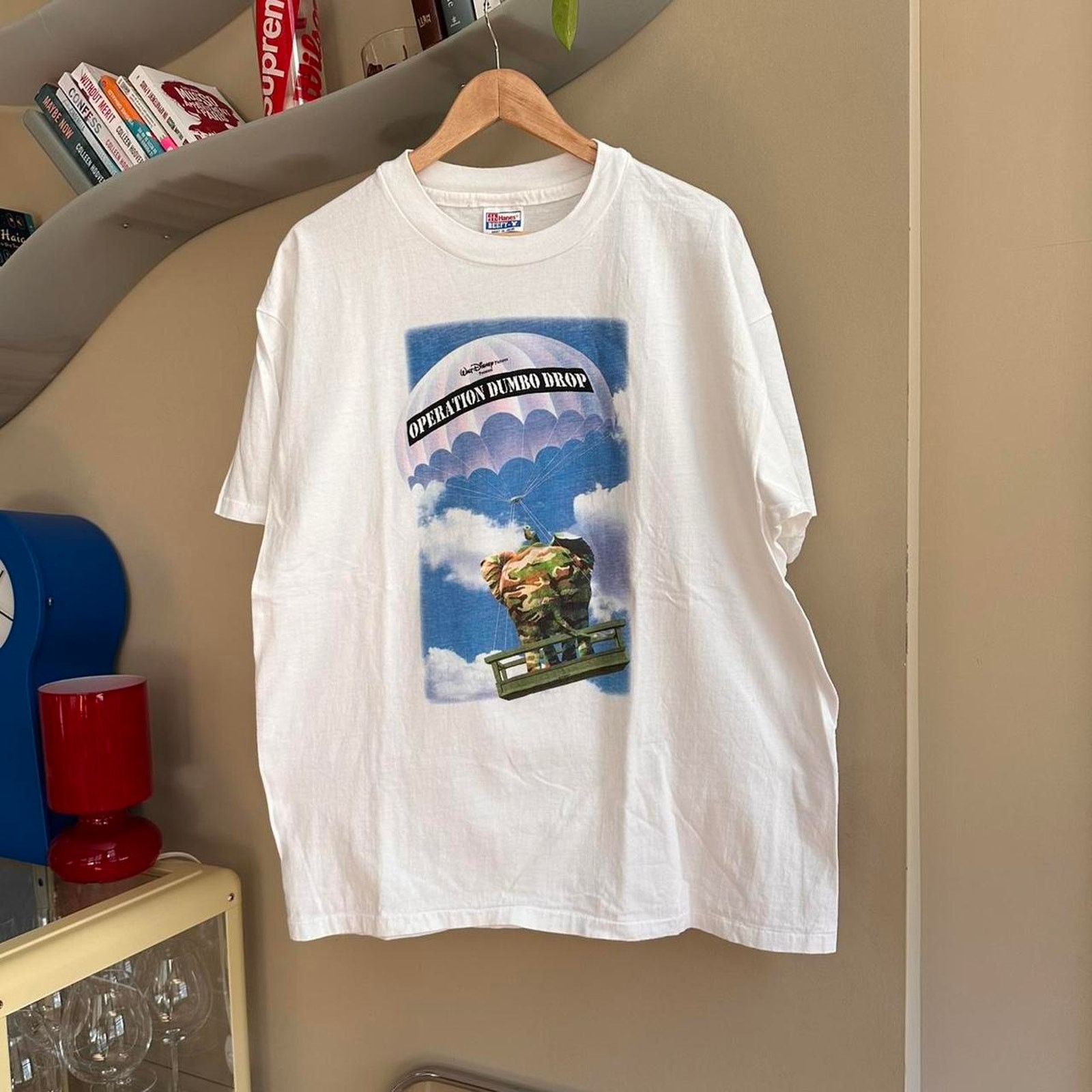 Disney × Hanes × Vintage Vintage Operation Dumbo Drop Movie Shirt Size US XL / EU 56 / 4 - 1 Thumbnail