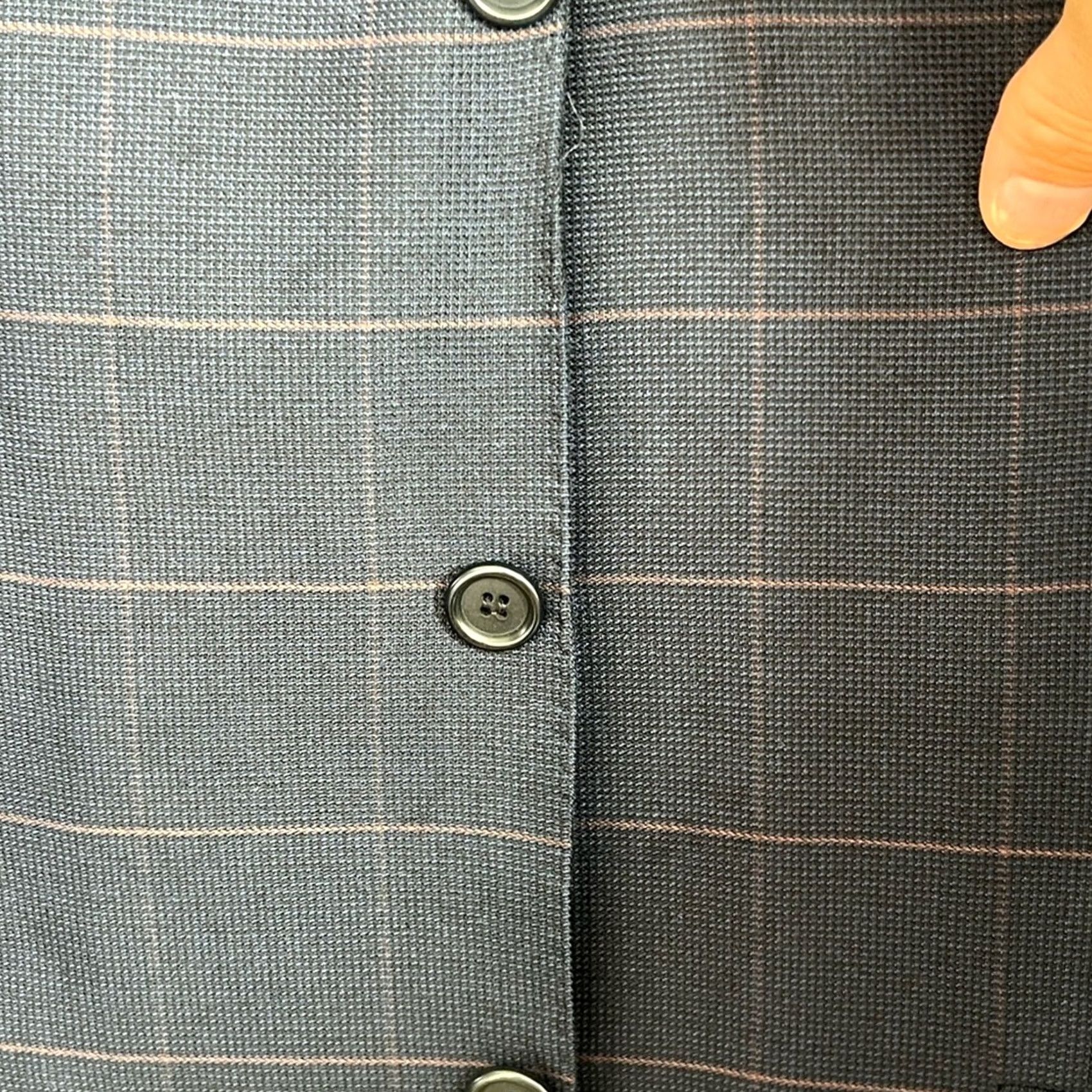 Tallia Fratelli Tallia Di Delfino Mens 48 Mitchell’s Wool Blazer Italy Jack Made in Size 48R - 3 Thumbnail