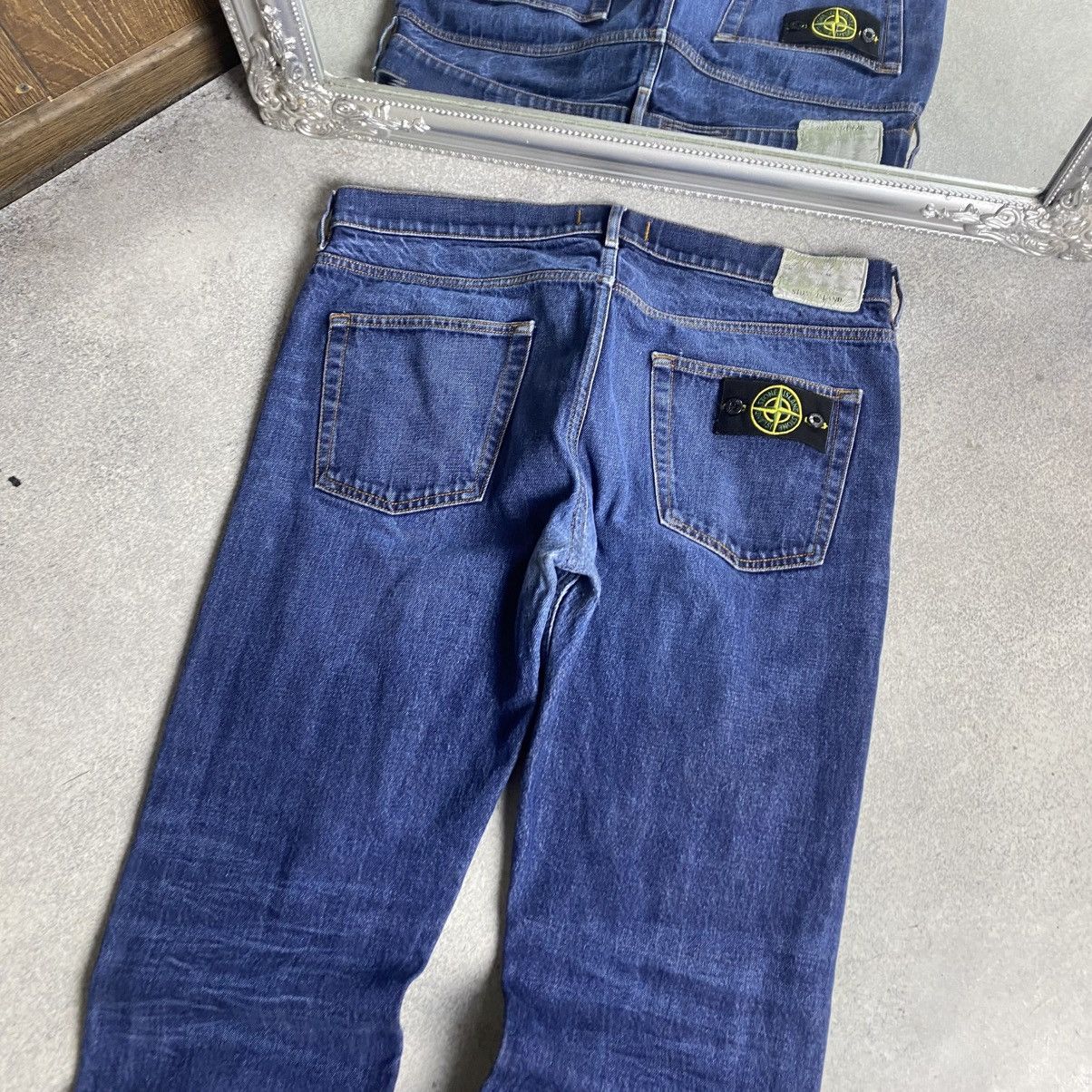 Stone Island Jeans Patch Logo