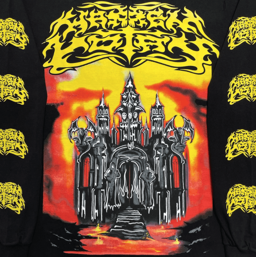Warren Lotas Hell’s Castle Long Sleeve Tee Shirt Black Size US L / EU 52-54 / 3 - 2 Thumbnail