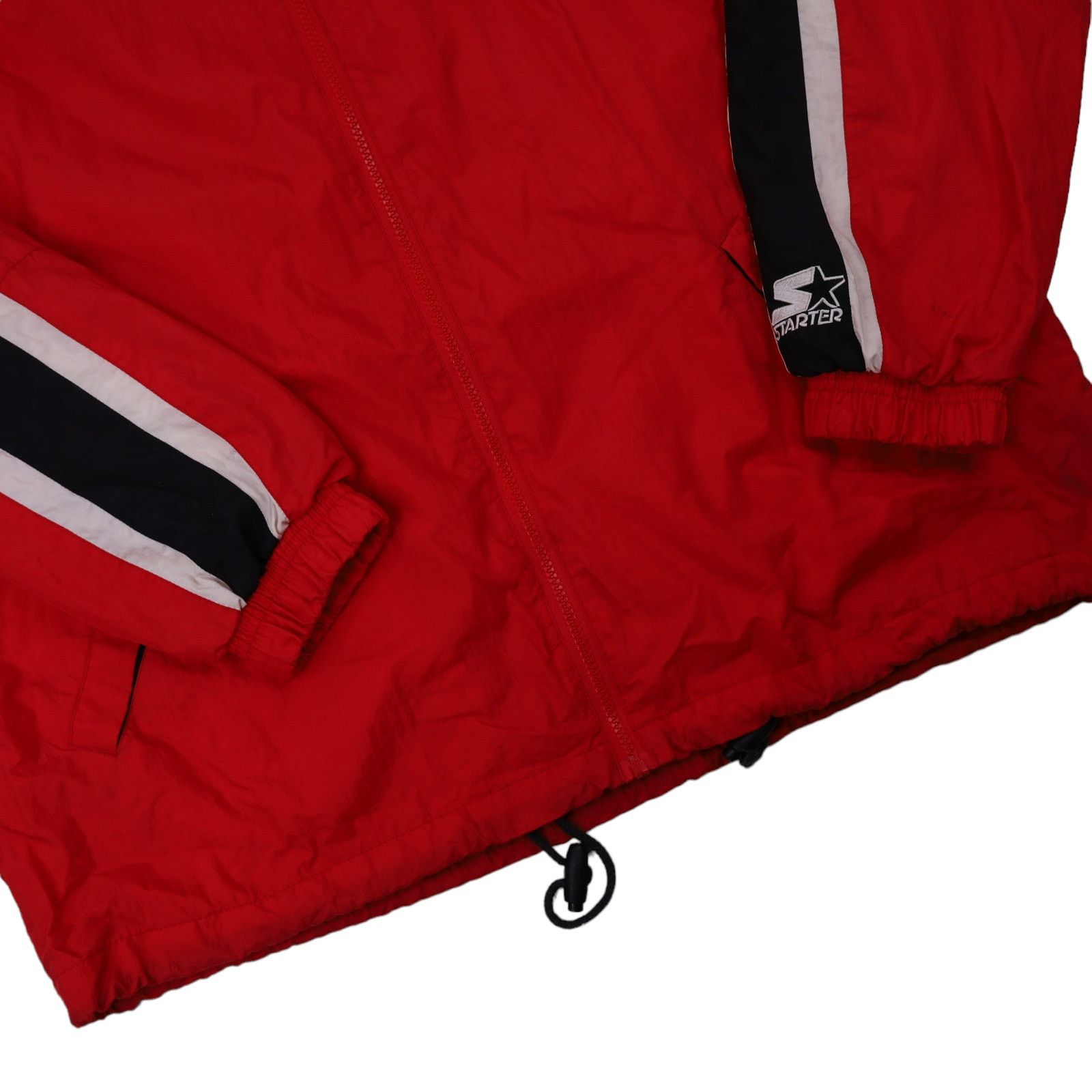 NCAA × Starter × Vintage Vintage Starter Nebraska Huskers Windbreaker Jacket Size US L / EU 52-54 / 3 - 3 Thumbnail