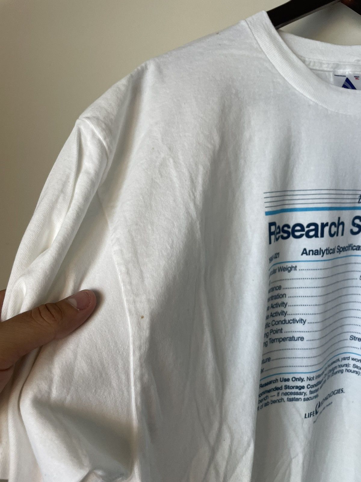 Vintage Vintage 90s reaserch scientest medicine tee Size US XL / EU 56 / 4 - 6 Thumbnail