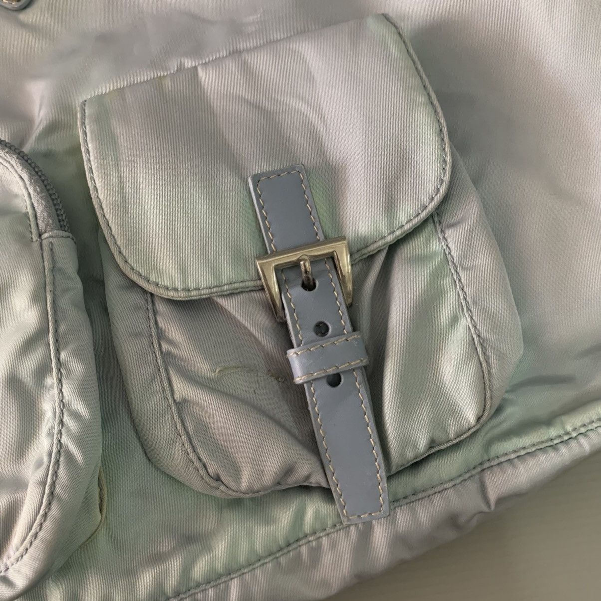 Prada Prada Nylon Large Hobo Bag Size ONE SIZE - 7 Thumbnail