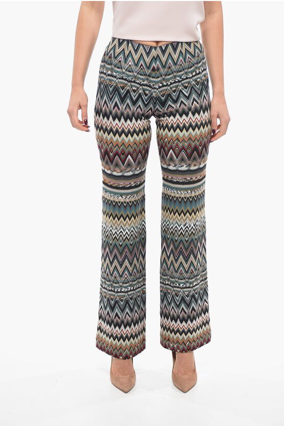 og1mm0724 Wool Blend Fit Pants in Multicolor