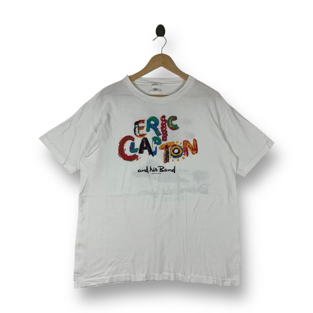 Other Vintage ERIC CLAPTON behind the sun tour 1995 band tees Size US M / EU 48-50 / 2 - 1 Thumbnail