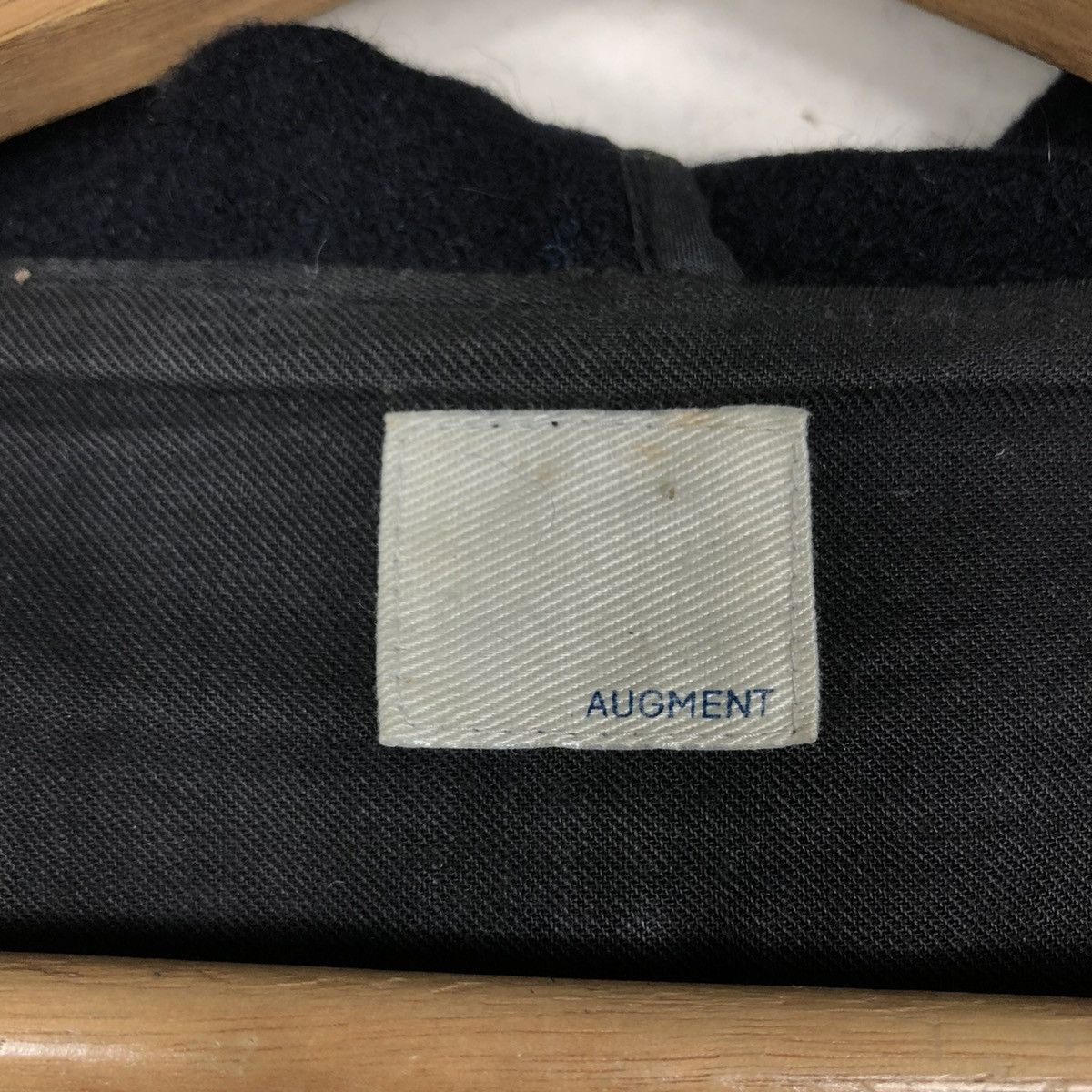 Japanese Brand 📌VINTAGE WOOL BIKER JACKET AUGMENT JAPAN ISSEY MIYAKE Size US S / EU 44-46 / 1 - 19 Thumbnail