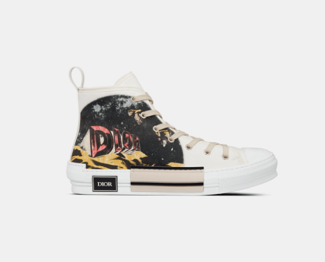 o1w1db10525 3SH129 B23 High-Top Sneakers in White