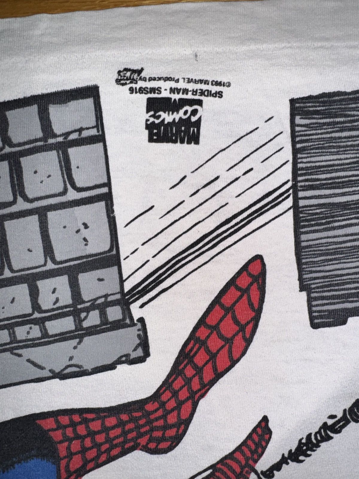 Marvel Comics Comic images spider man marvel mega shirt 1993 Size US L / EU 52-54 / 3 - 4 Thumbnail