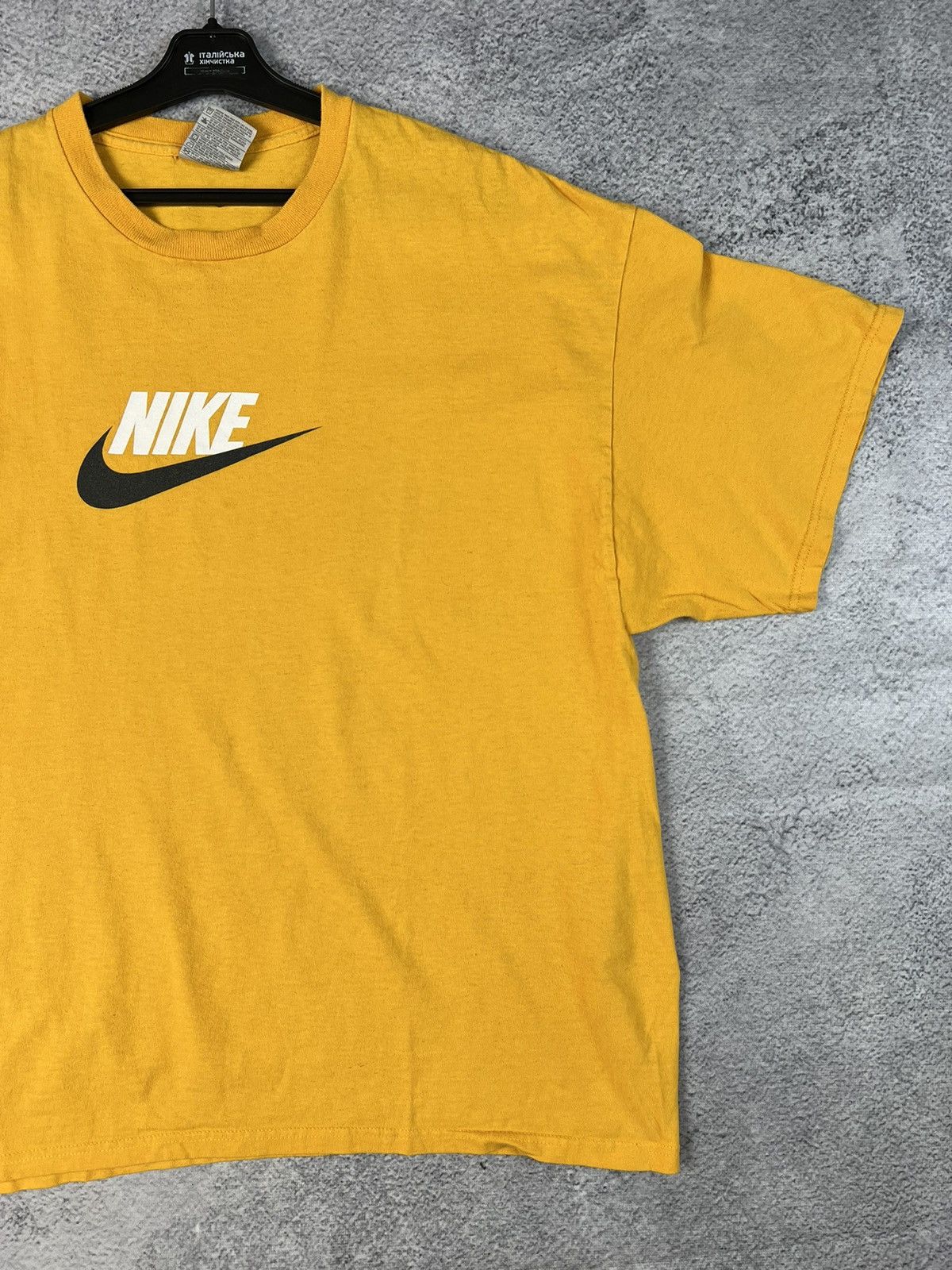 Nike × Vintage Vintage Nike big swoosh logo Y2K hype T-shirt Size US XXL / EU 58 / 5 - 3 Thumbnail