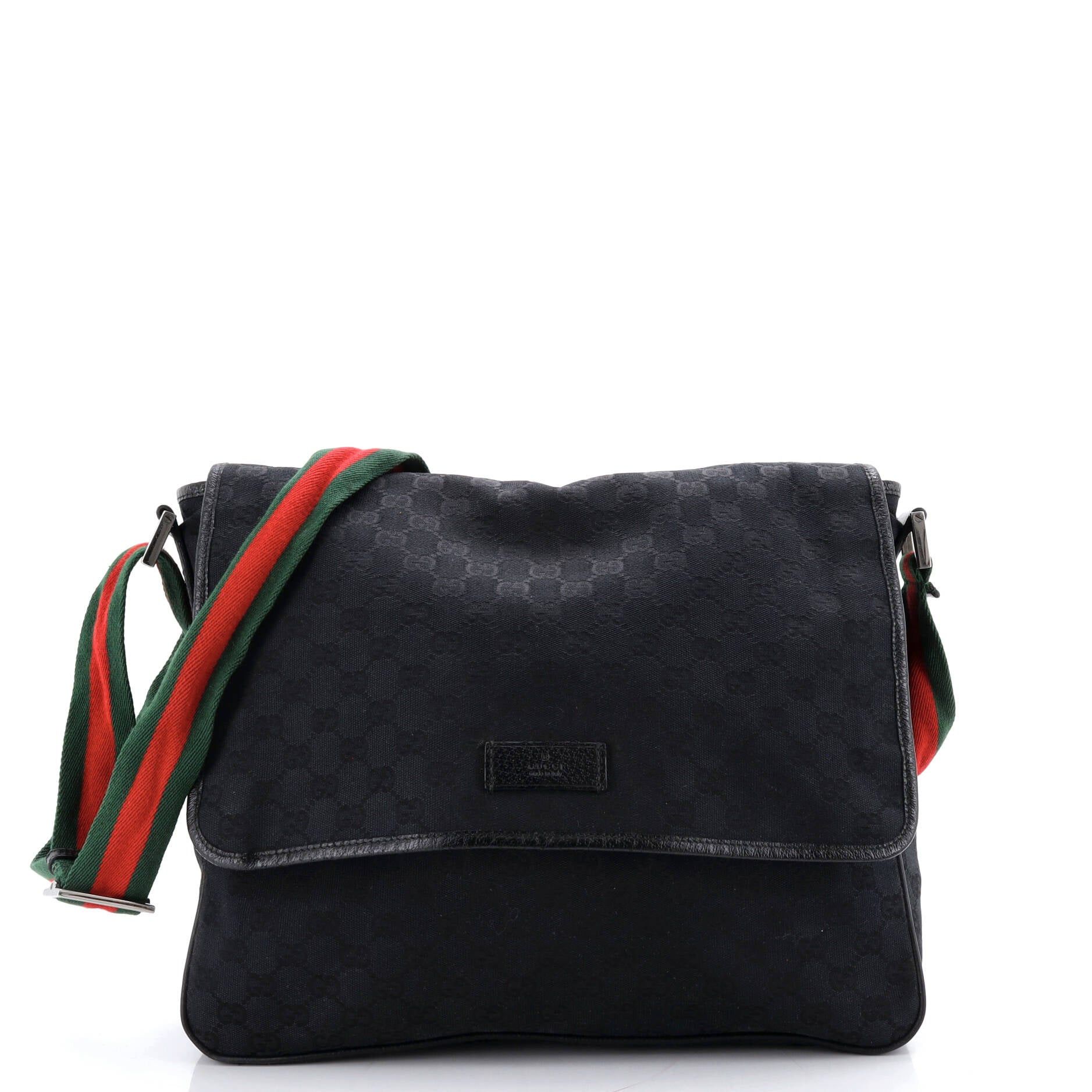 Gucci Web Strap Flap Messenger Size ONE SIZE - 1 Thumbnail