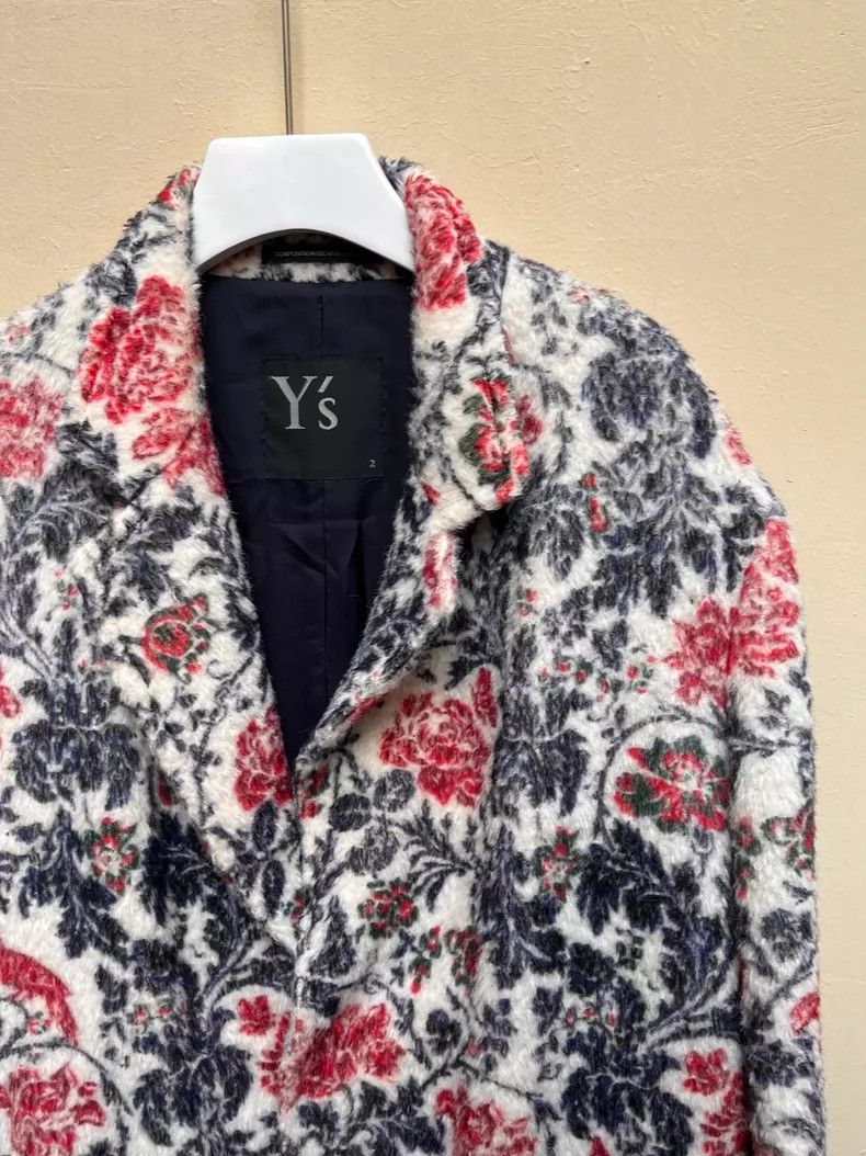 Yohji Yamamoto Yohji Yamamoto Pure wool printed oversize jacket 2506-Nexta Size US M / EU 48-50 / 2 - 2 Thumbnail