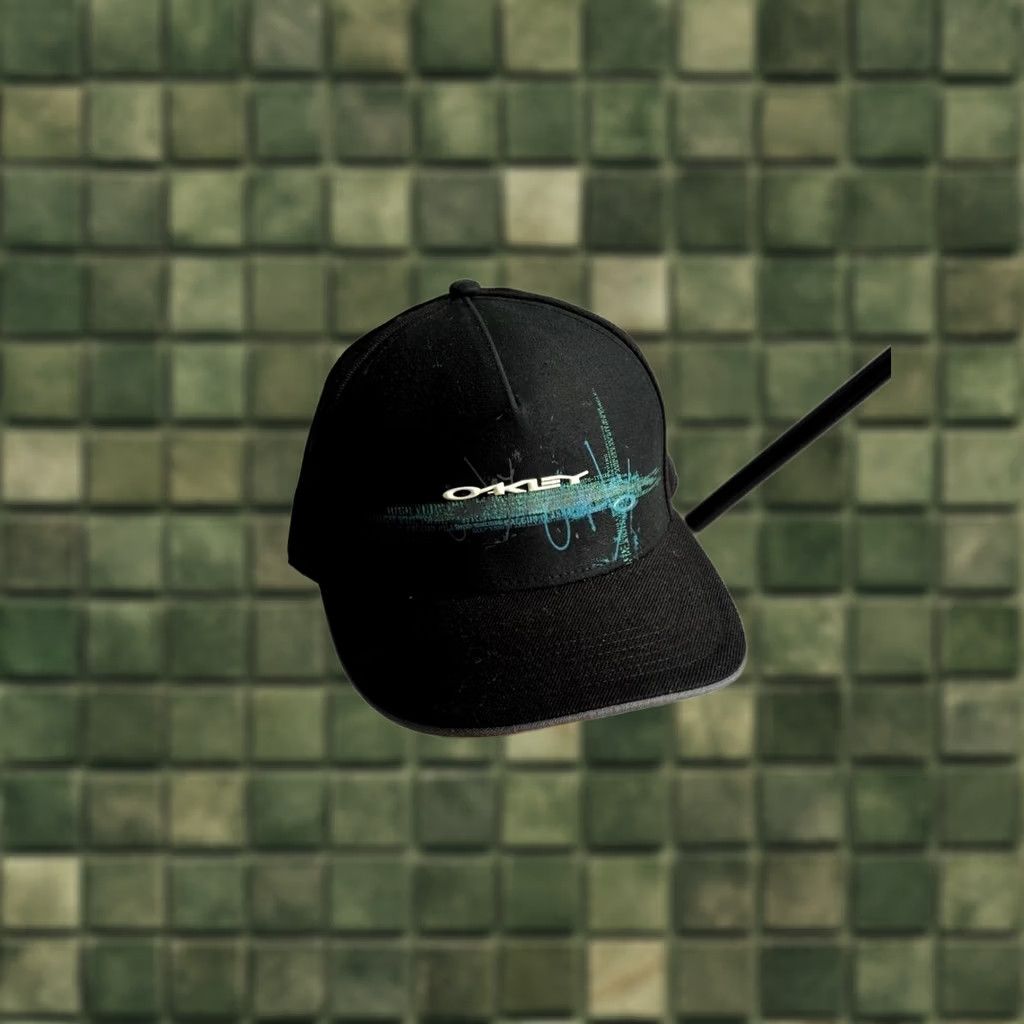 Oakley 90s Oakley Cap Hat Faded Xyz Optics | Grailed