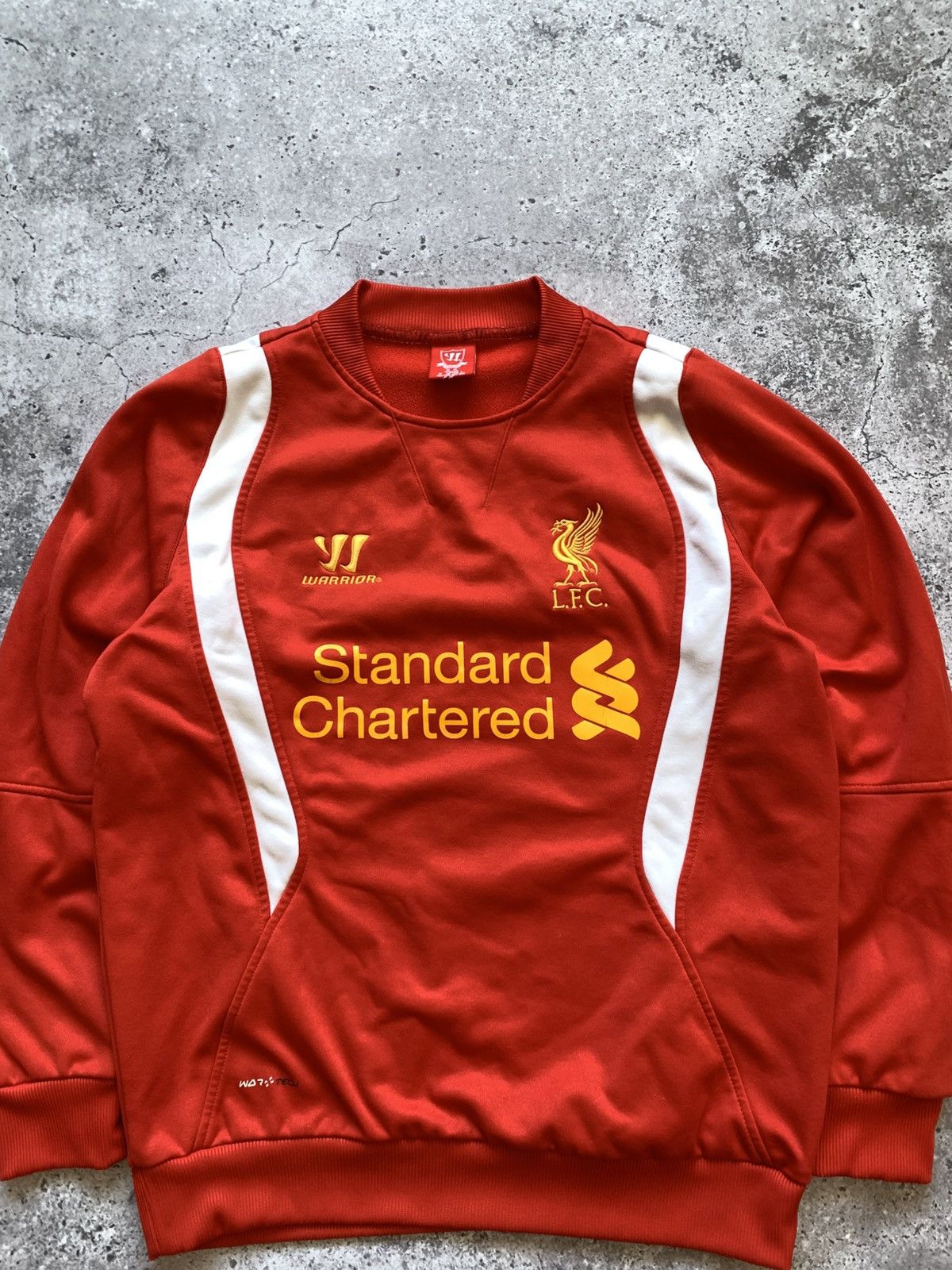 Warrior 🔥LIVERPOOL 2012/13 TRACK TOP SWEATSHIRT WARRIOR SOCCER Size US M / EU 48-50 / 2 - 3 Thumbnail