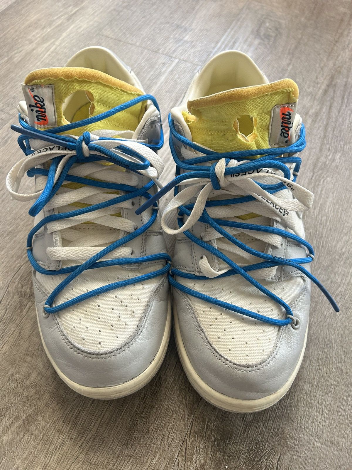 Nike × Off-White Nike Dunk Low Off-White Lot 10 Size US 9.5 / EU 42-43 - 9 Thumbnail