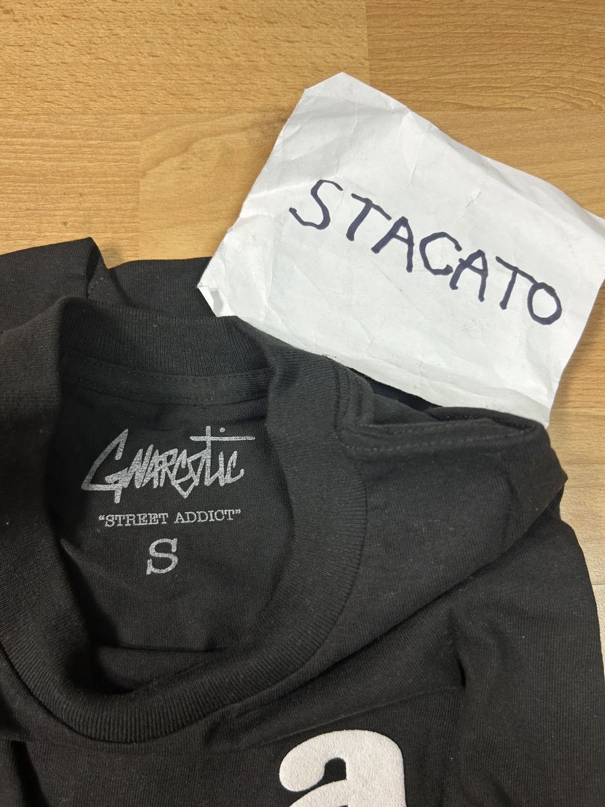 Gnarcotic × Rap Tees Gnarcotic Lil Gnar Butterfly Tee Black Size US S / EU 44-46 / 1 - 4 Thumbnail