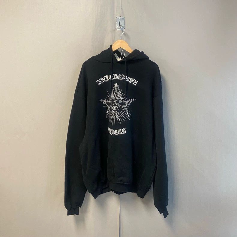 Balenciaga Balenciaga Devil's eye Sanskrit hoodie Size US XS / EU 42 / 0 - 2 Thumbnail