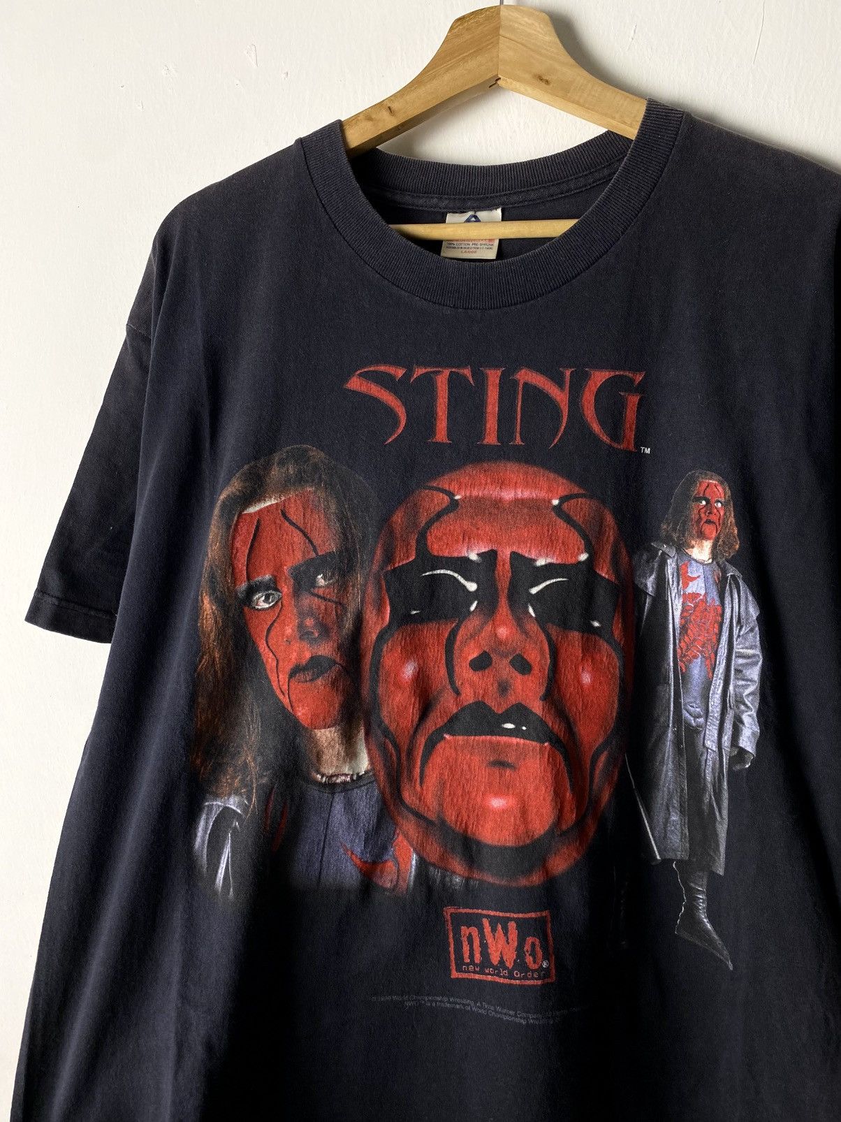 WCW/nWo Vintage Sting nWo © 1998 WCW Size US L / EU 52-54 / 3 - 2 Thumbnail