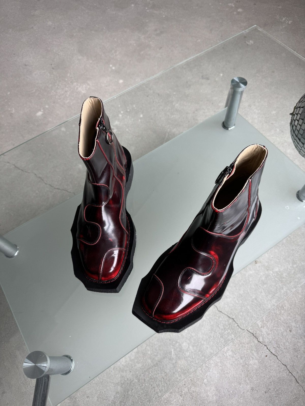 Henrik Vibskov Henrik Vibskov Boots Enzo Leather Ankle Boots Size US 7 / EU 40 - 17 Thumbnail