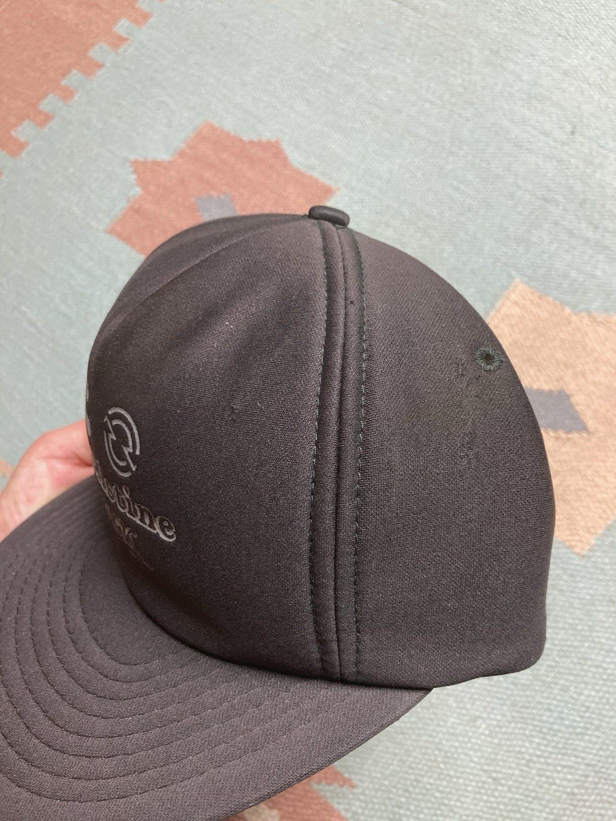 Vintage Vintage SnapBack hat VanAlstine truck Michigan Cummins black Size ONE SIZE - 3 Thumbnail