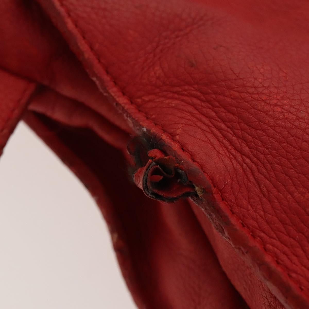 Louis Vuitton LOUIS VUITTON Hand Bag 2014stainless Steel Red Size ONE SIZE - 8 Thumbnail
