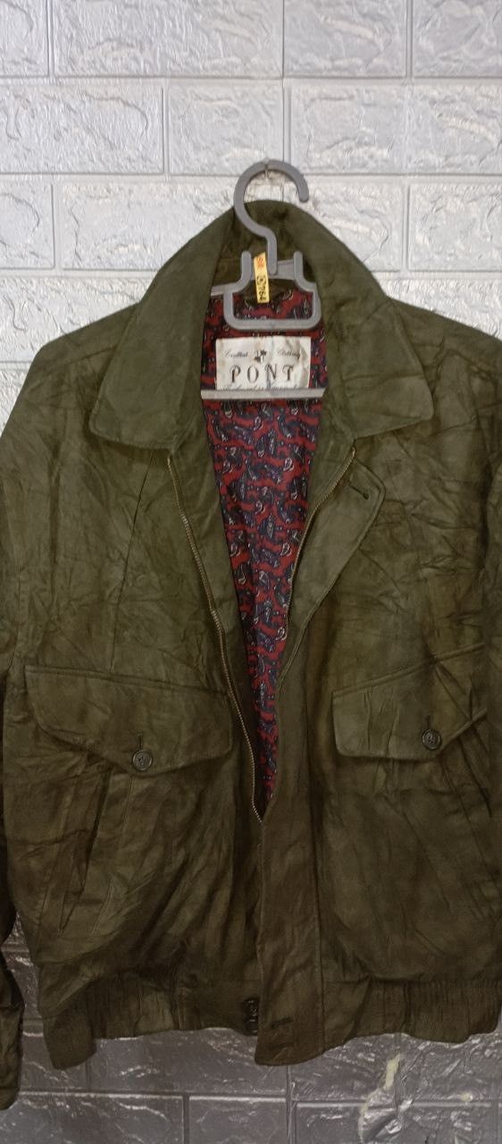 Japanese Brand × Vintage Vintage A-1 Suede Leather Jacket Size US M / EU 48-50 / 2 - 4 Thumbnail