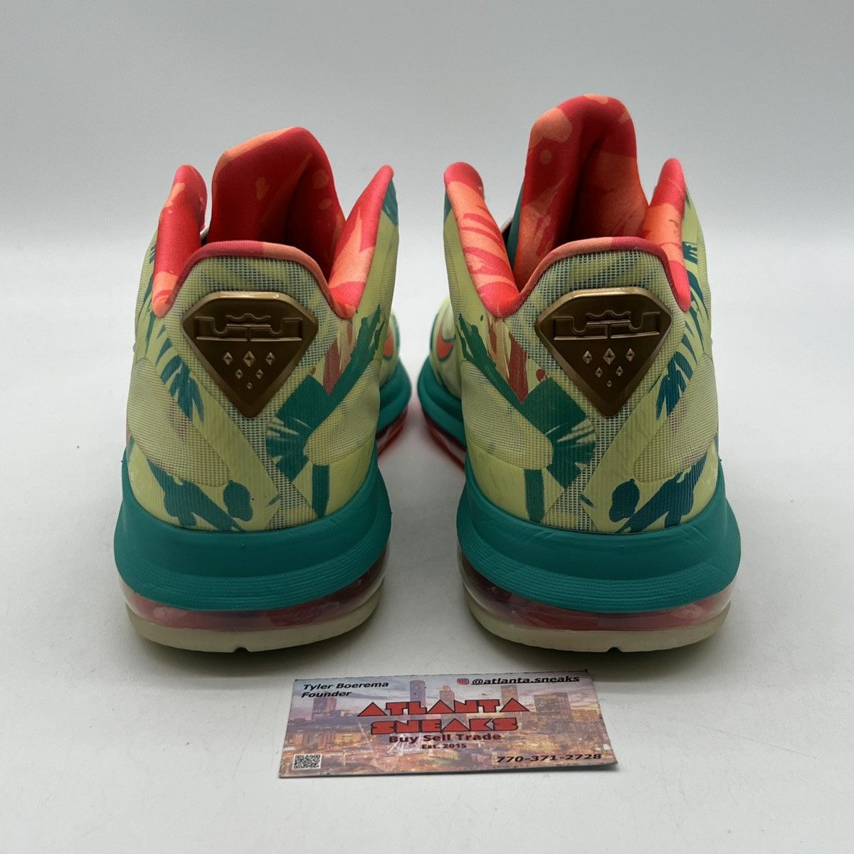 Nike Lebron 9 low lebronold palmer Size US 11.5 / EU 44-45 - 3 Thumbnail