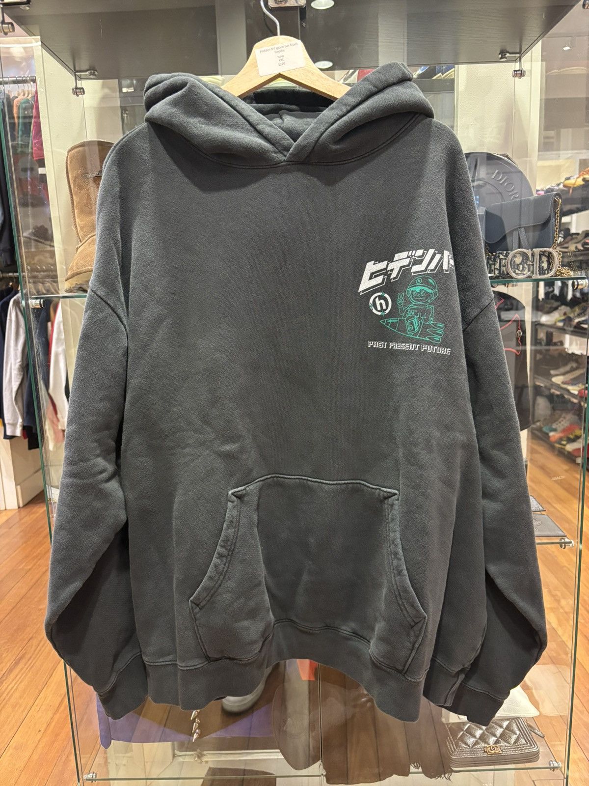 HIDDEN Hidden NY Space Bar Hooded Sweatshirt Size US XXL / EU 58 / 5 - 1 Thumbnail