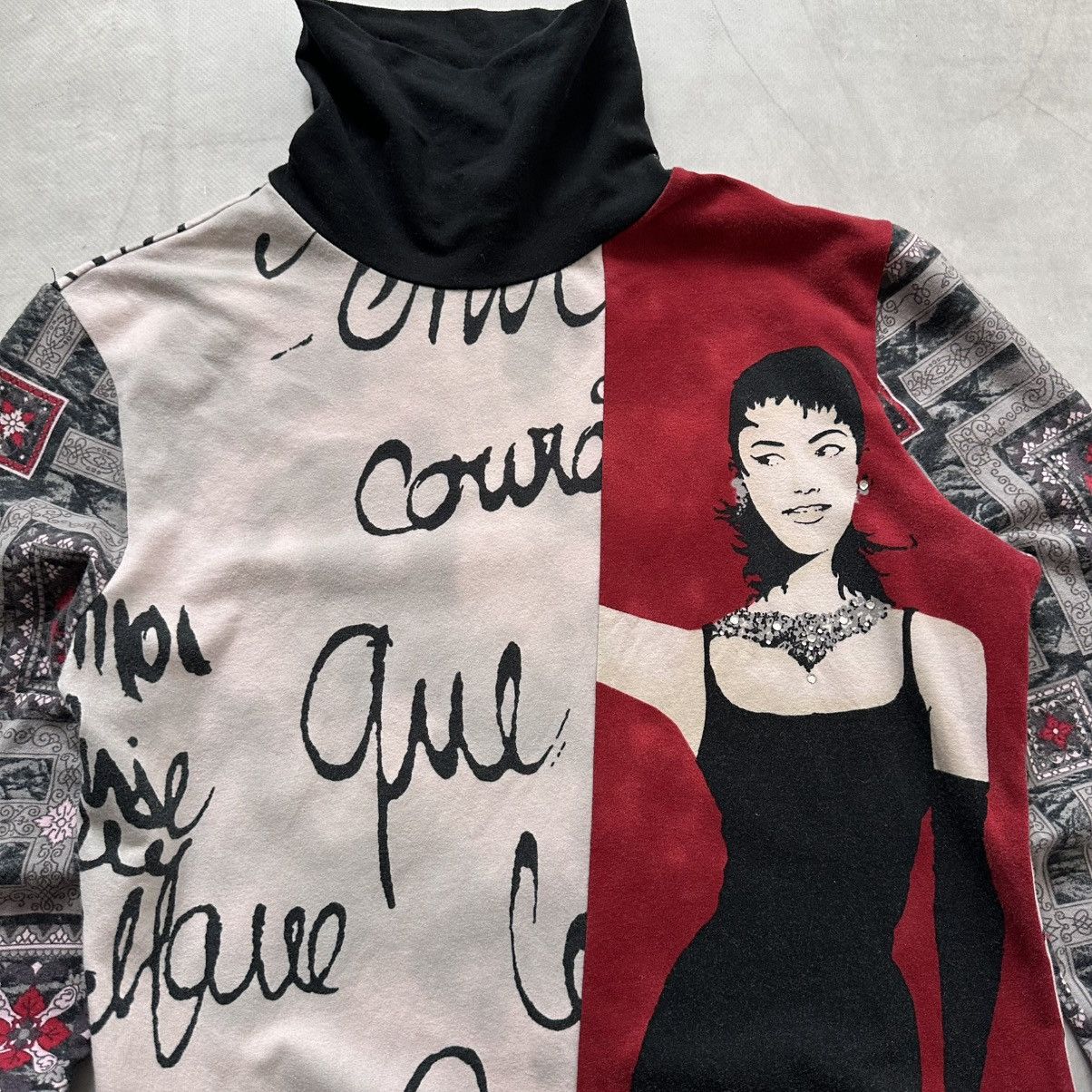 Hysteric Glamour Cute Girl Long Sleeve T Shirt Custo Barcelona Cop Copine Size M / US 6-8 / IT 42-44 - 3 Thumbnail
