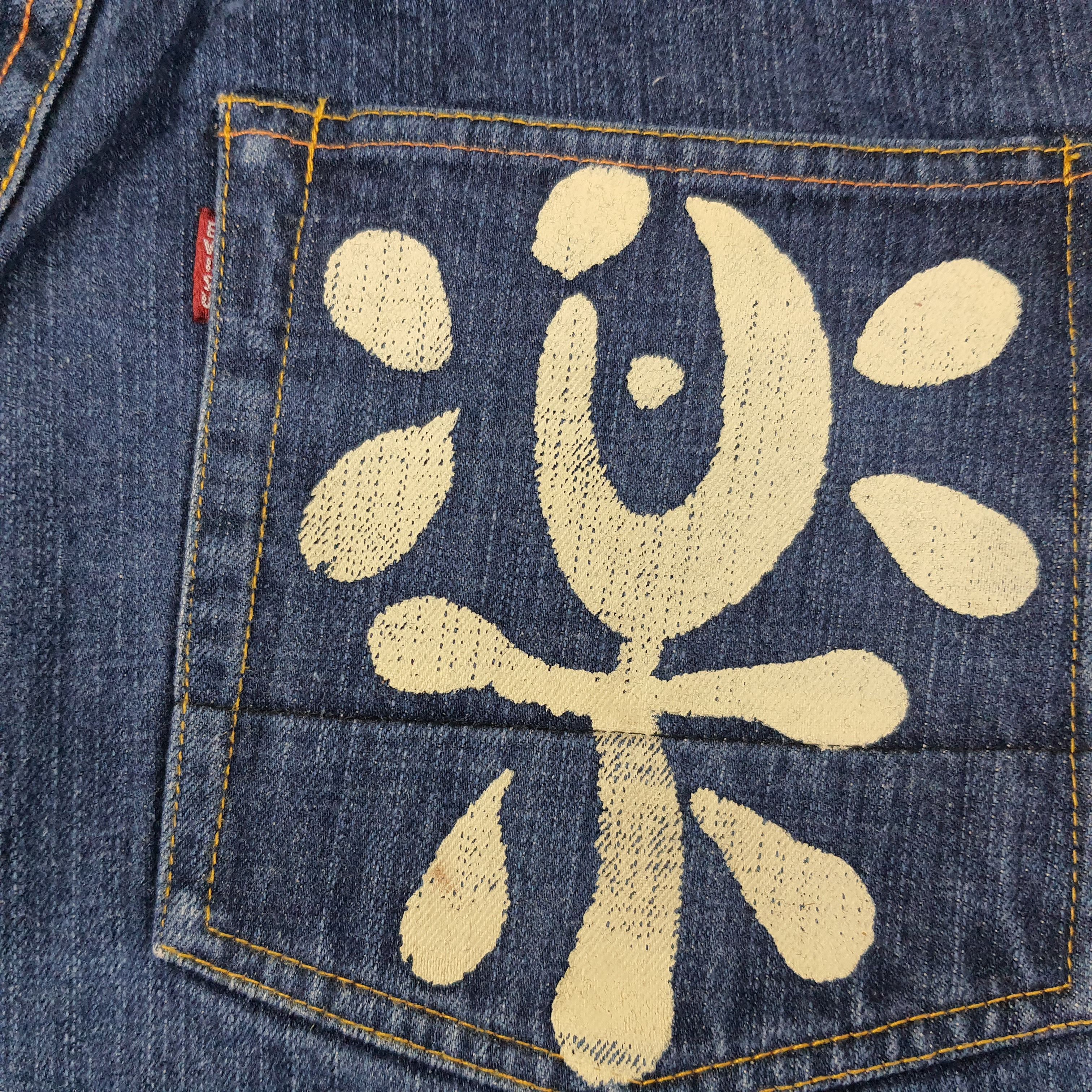 Evisu Vintage Evisu Japan Custom Daicock Short Jeans C265N28 Size US 31 - 3 Thumbnail