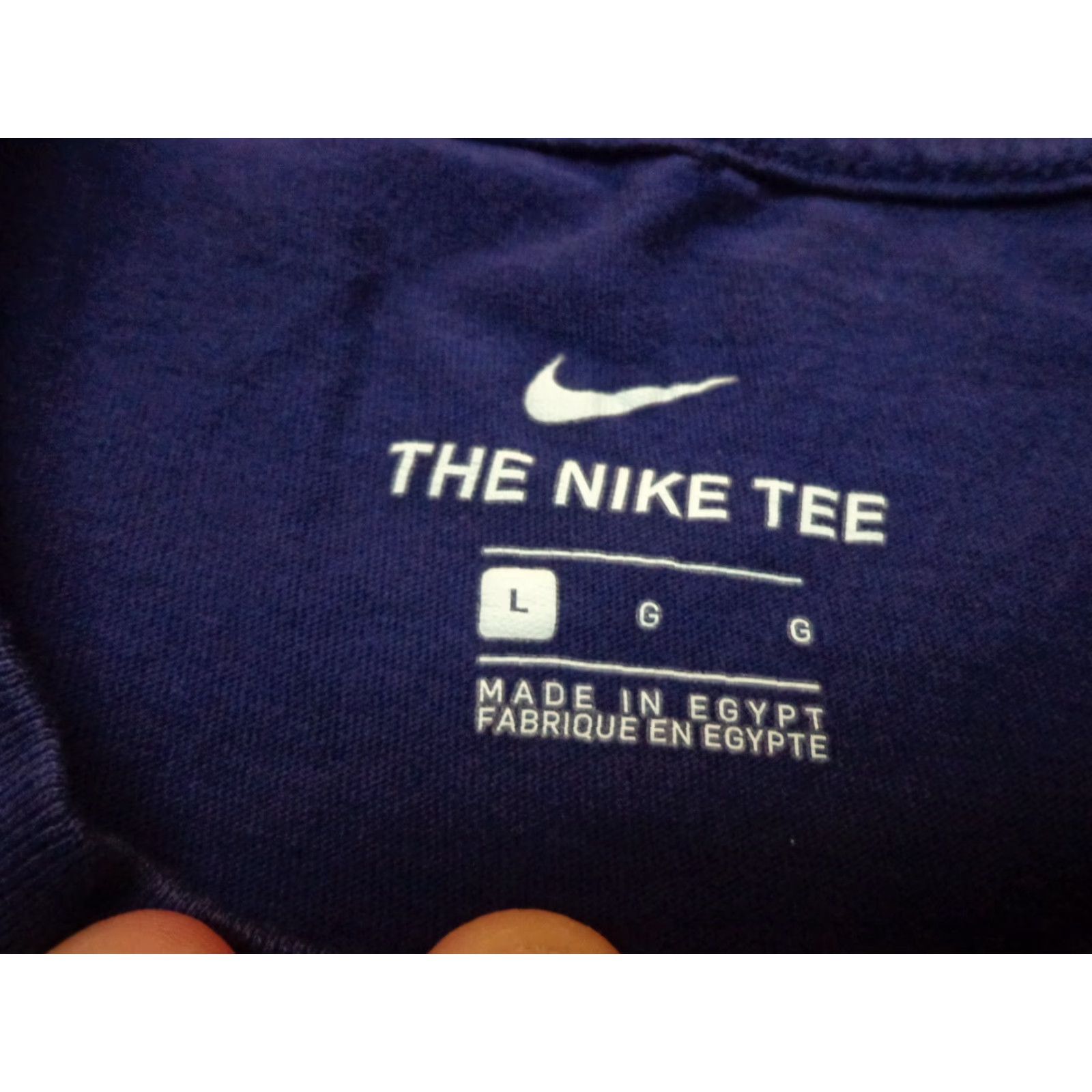 Nike Nike USA Blue Crew Neck Short Sleeve T Shirt Large Men Sports Graphic Vintage: No Flaws Size US L / EU 52-54 / 3 - 6 Thumbnail