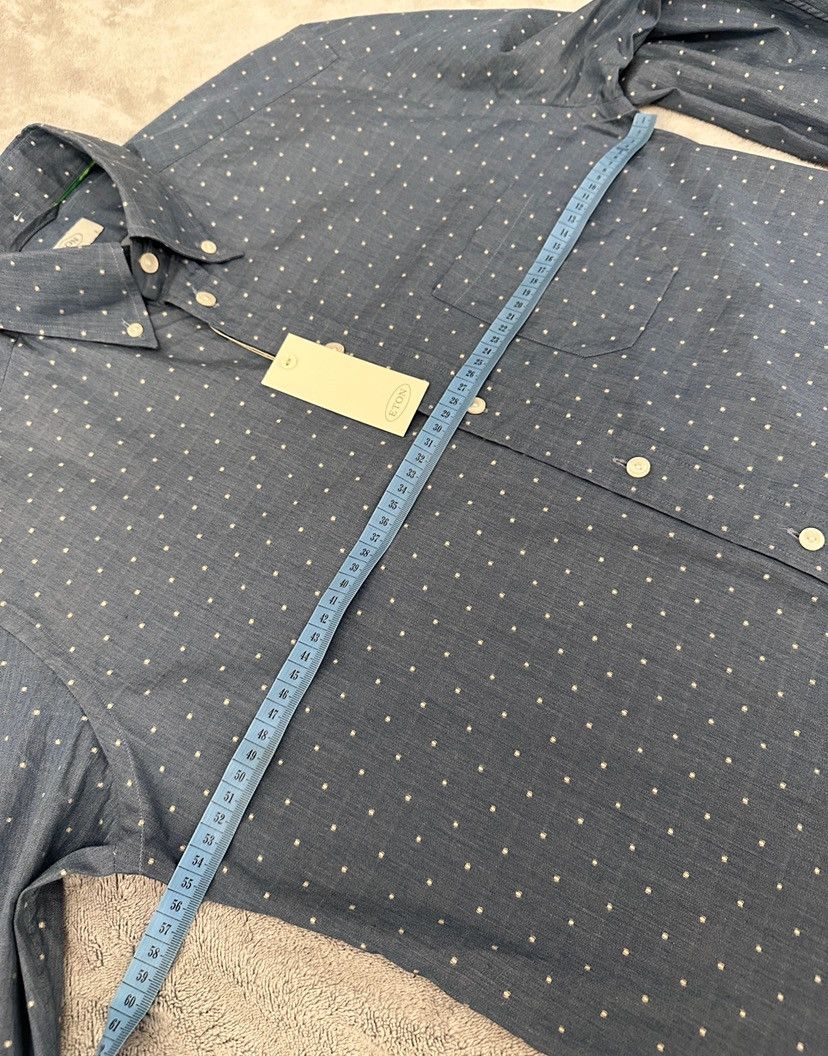 Eton BRAND NEW Eton pin dot button down shirt Size US L / EU 52-54 / 3 - 9 Thumbnail