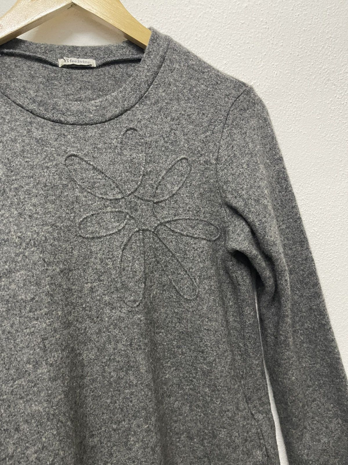 Japanese Brand × Yohji Yamamoto 90s Y’S FOR LIVING BY YOHJI YAMAMOTO KNIT DRESS RARE DESIGN Size M / US 6-8 / IT 42-44 - 6 Thumbnail