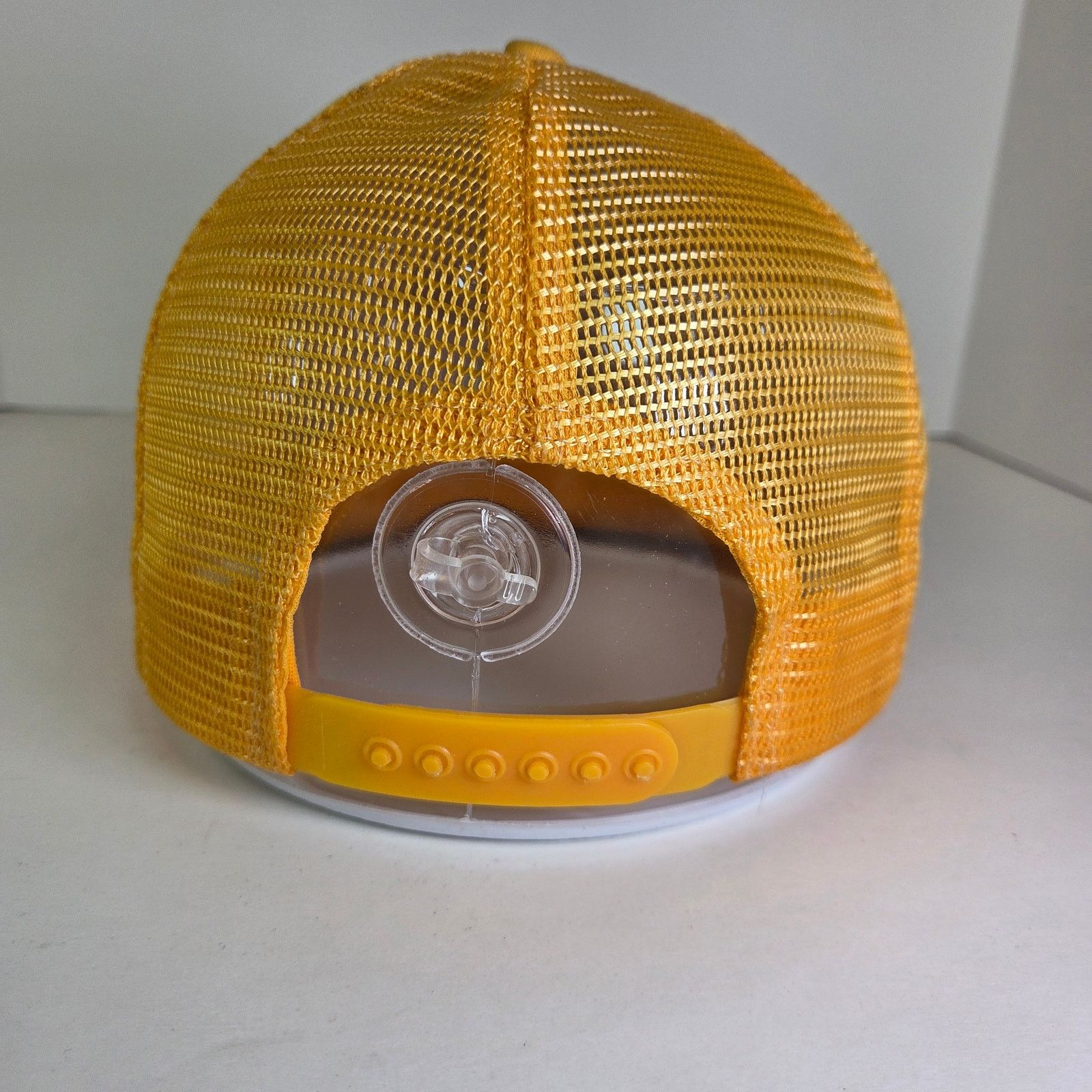Other Vintage Stren Fishing Trucker Hat USA Yellow White S-M Size ONE SIZE - 3 Thumbnail