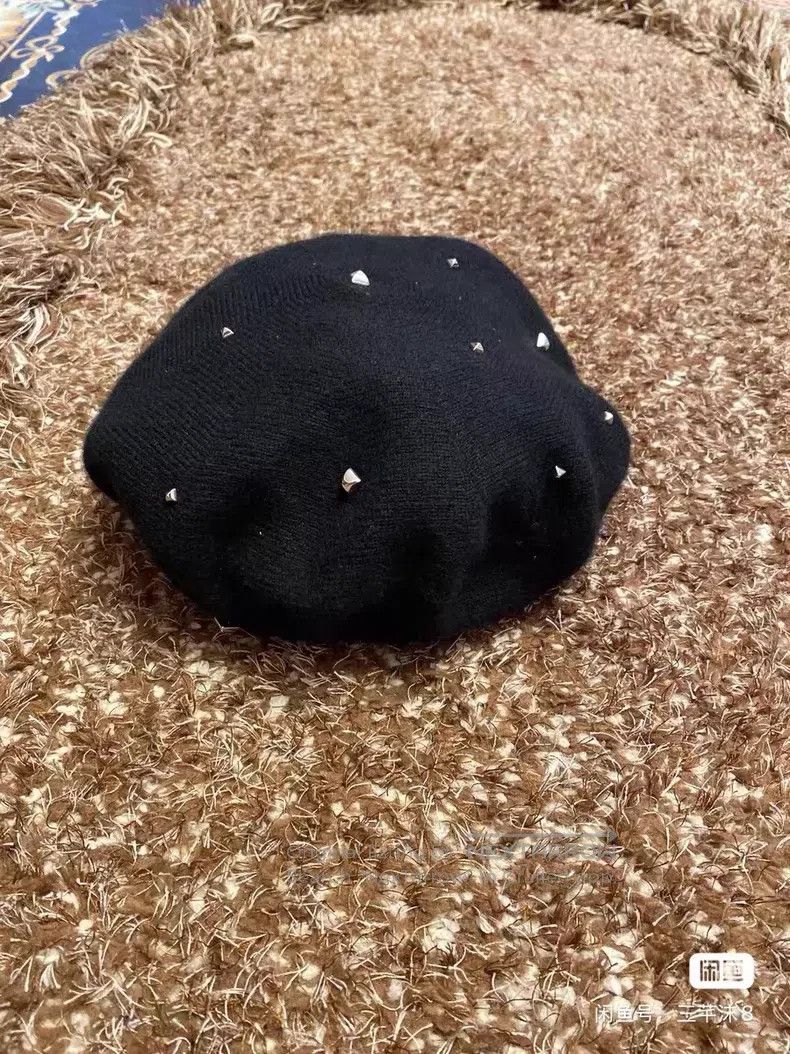 Hermes Hermes size M Cashmere Beret Size ONE SIZE - 4 Thumbnail