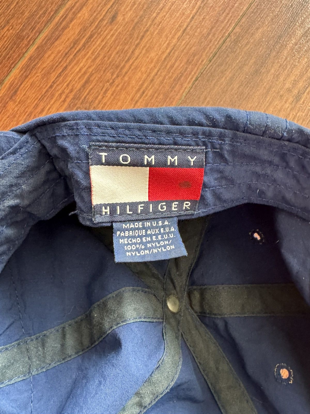Tommy Hilfiger × Vintage Vintage made in USA Tommy Hilfiger hat Size ONE SIZE - 3 Thumbnail