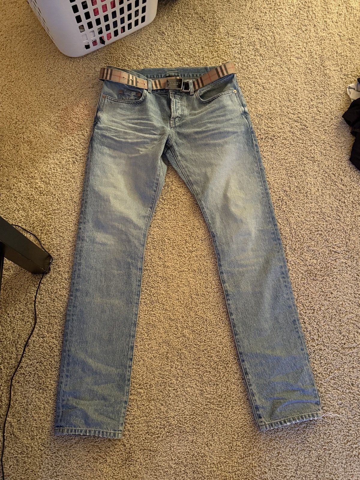 Saint Laurent Paris Saint Laurent mens slim low rise jeans Size US 29 - 1 Thumbnail