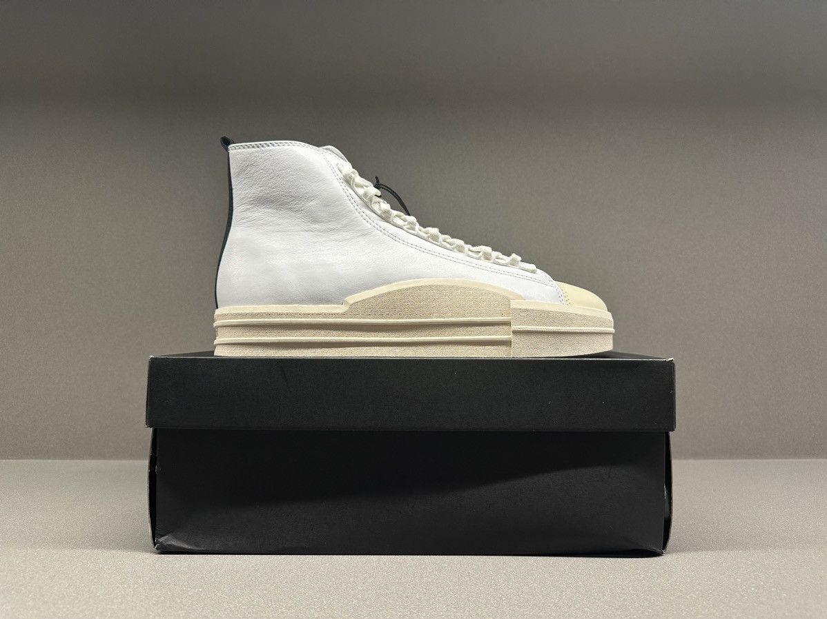 Adidas × Y-3 Adidas Y-3 Yuben Mid Core White Size US 7 / EU 40 - 3 Thumbnail