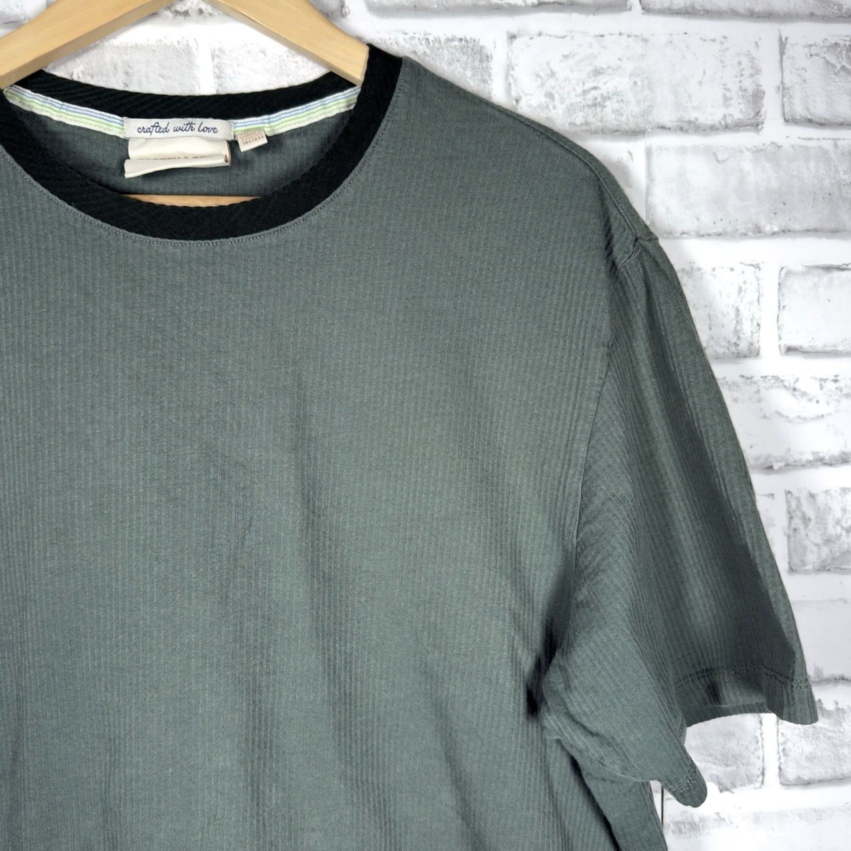 Scotch & Soda Scotch & Soda Tee Green Cotton Casual Mens Size L Size US L / EU 52-54 / 3 - 2 Thumbnail