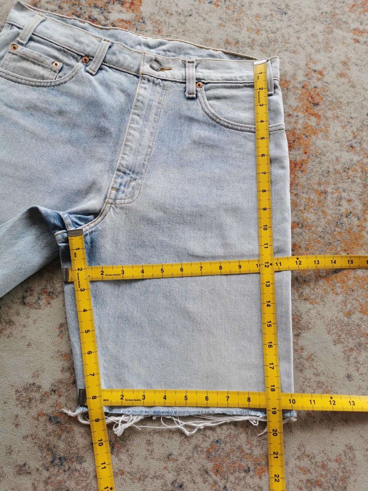Levi's Levis Vintage Short Jeans 31x19.5 Size US 31 - 9 Thumbnail