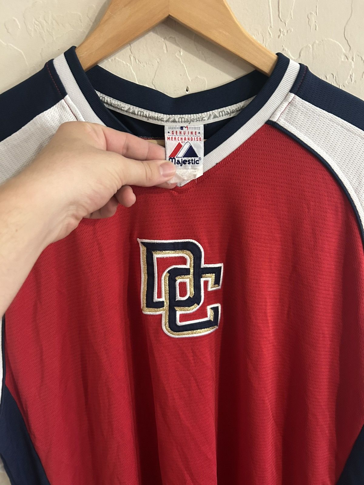 MLB × Majestic × Vintage Vintage Washington Nationals Shirt XL Size US XL / EU 56 / 4 - 2 Thumbnail