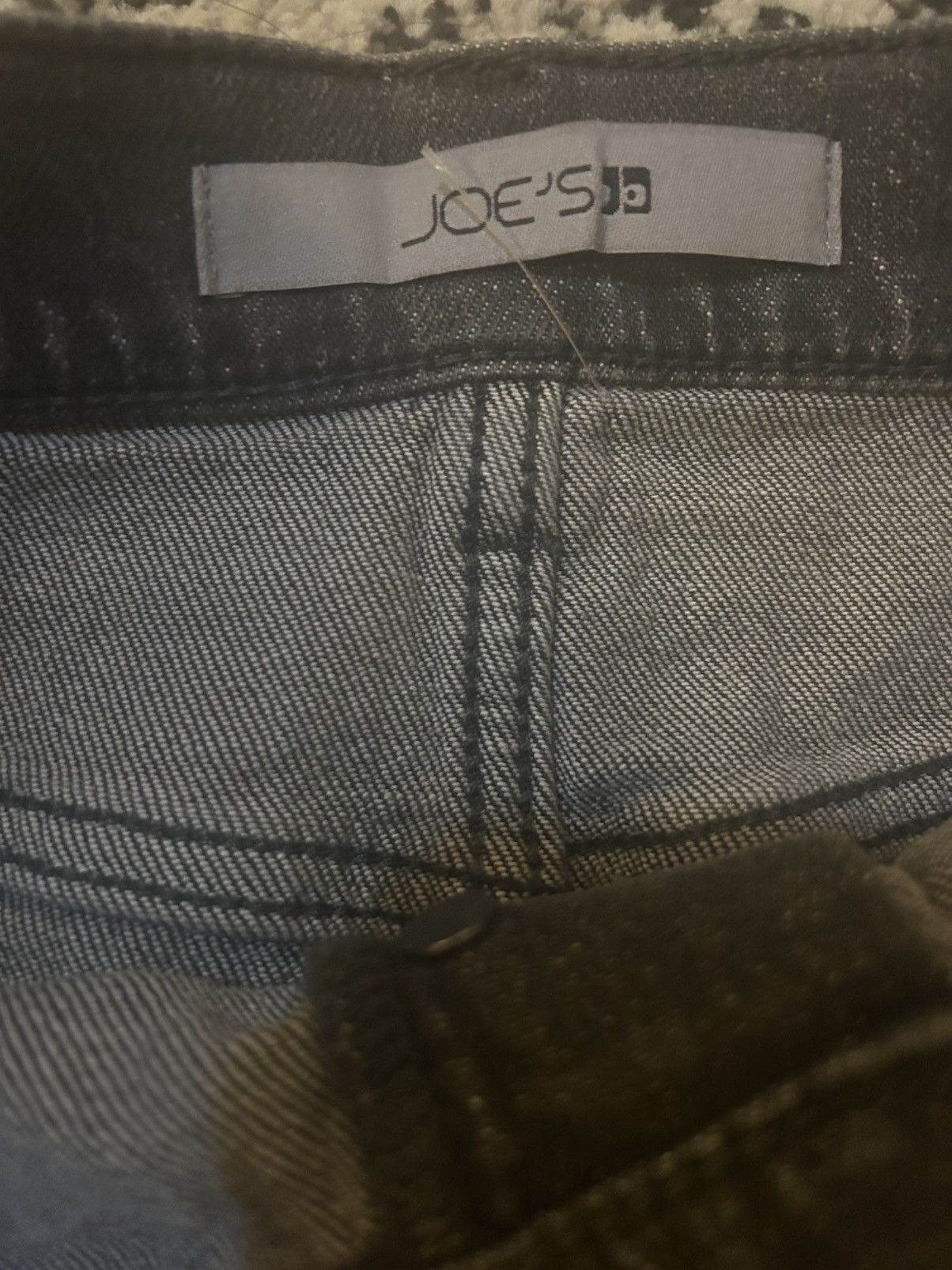 Joe's JOE'S JEANS Anastasia Faded Straight Mini Denim Skirt Size 31" - 4 Thumbnail