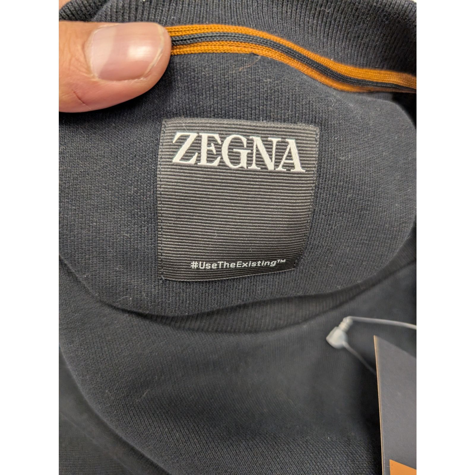 Ermenegildo Zegna o1rshd1 Sweatshirt in Black Size US L / EU 52-54 / 3 - 14 Thumbnail