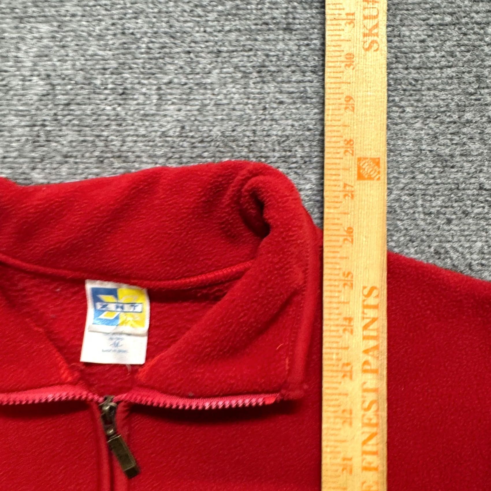 Vintage VINTAGE Washington Embroidery 1/4 Zip Sweatshirt Mens M Red Cotton Fleece Holes Y2K Distressed Footwear? Size US M / EU 48-50 / 2 - 4 Thumbnail