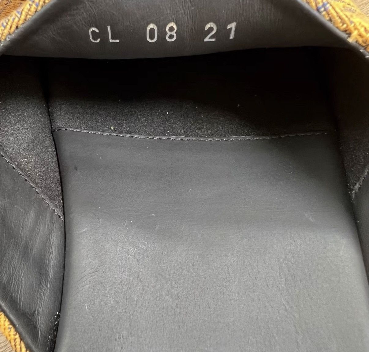Dior Dior INDIOR Black & Yellow All-over Print Mule Slides J41 Size US 9.5 / EU 42-43 - 6 Thumbnail