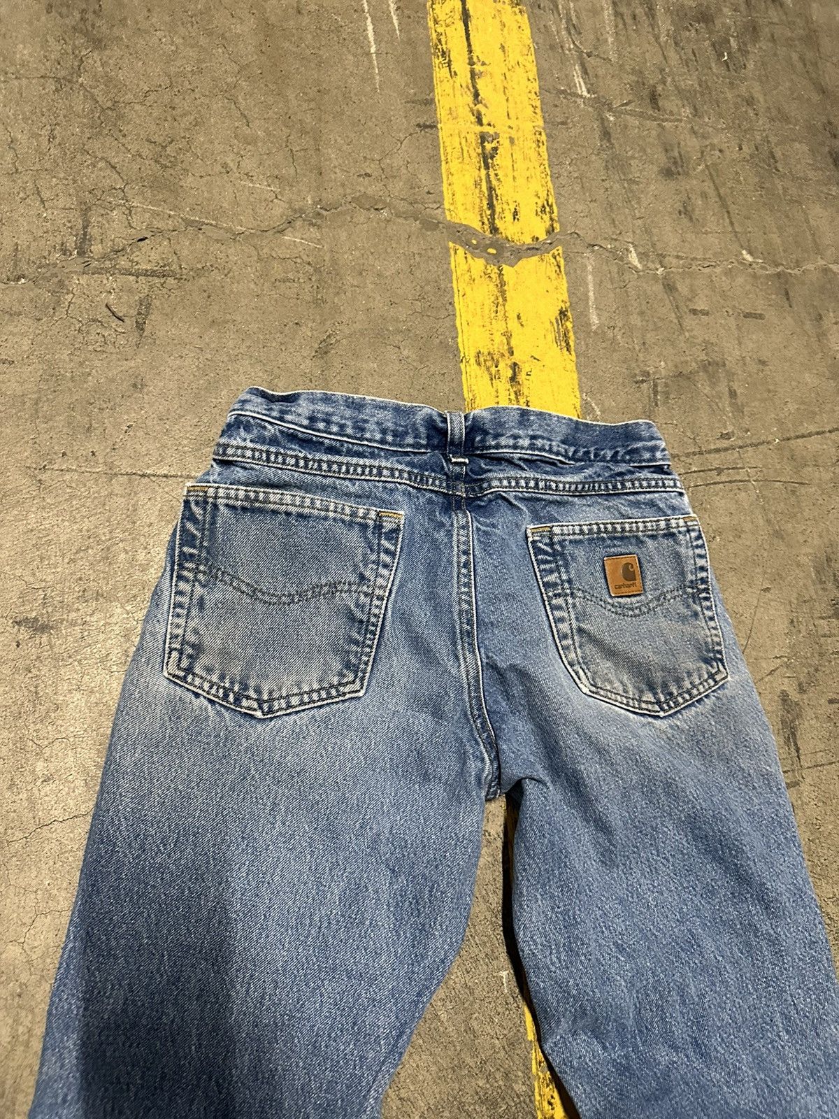 Carhartt × Vintage Vintage carhartt straight leg jeans Size US 29 - 4 Thumbnail