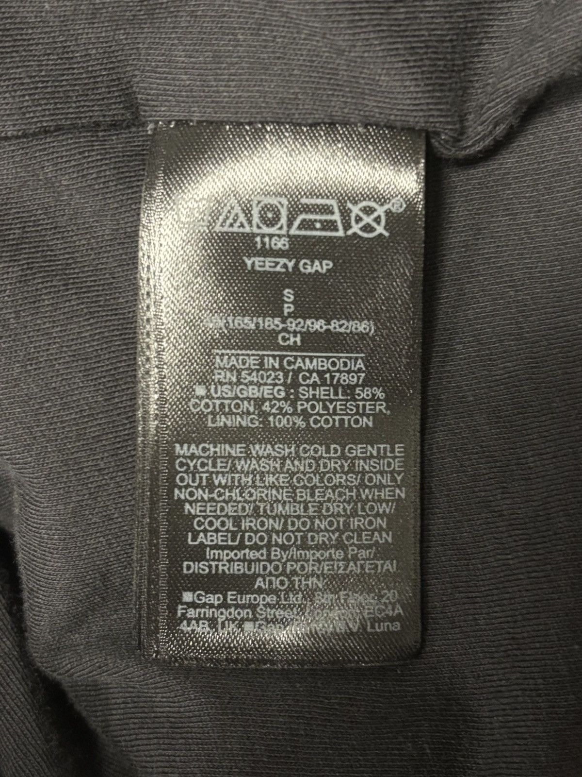 Balenciaga × Gap × Kanye West Yeezy Gap Engineered by Balenciaga Logo Hoodie Size US S / EU 44-46 / 1 - 4 Thumbnail